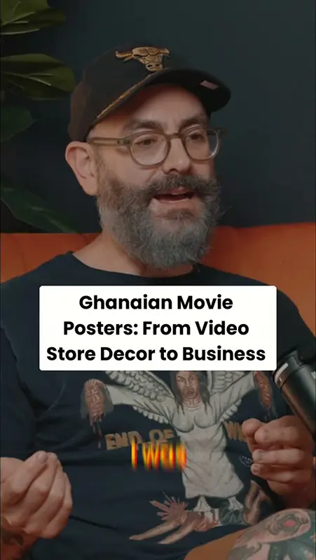 Ghanaian Movie Posters: From Video Store Decor to Business