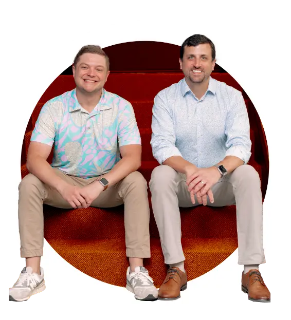 Mike and Scott, founders of Arrows Up